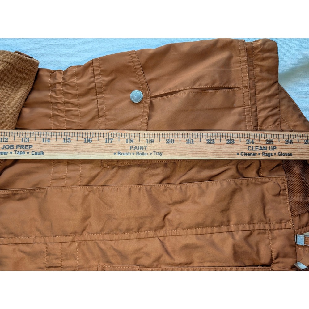 BCBGeneration XS Womens Ginger Brown Utility Jacket Moto Quilted Cinched Waist - Picture 9 of 10
